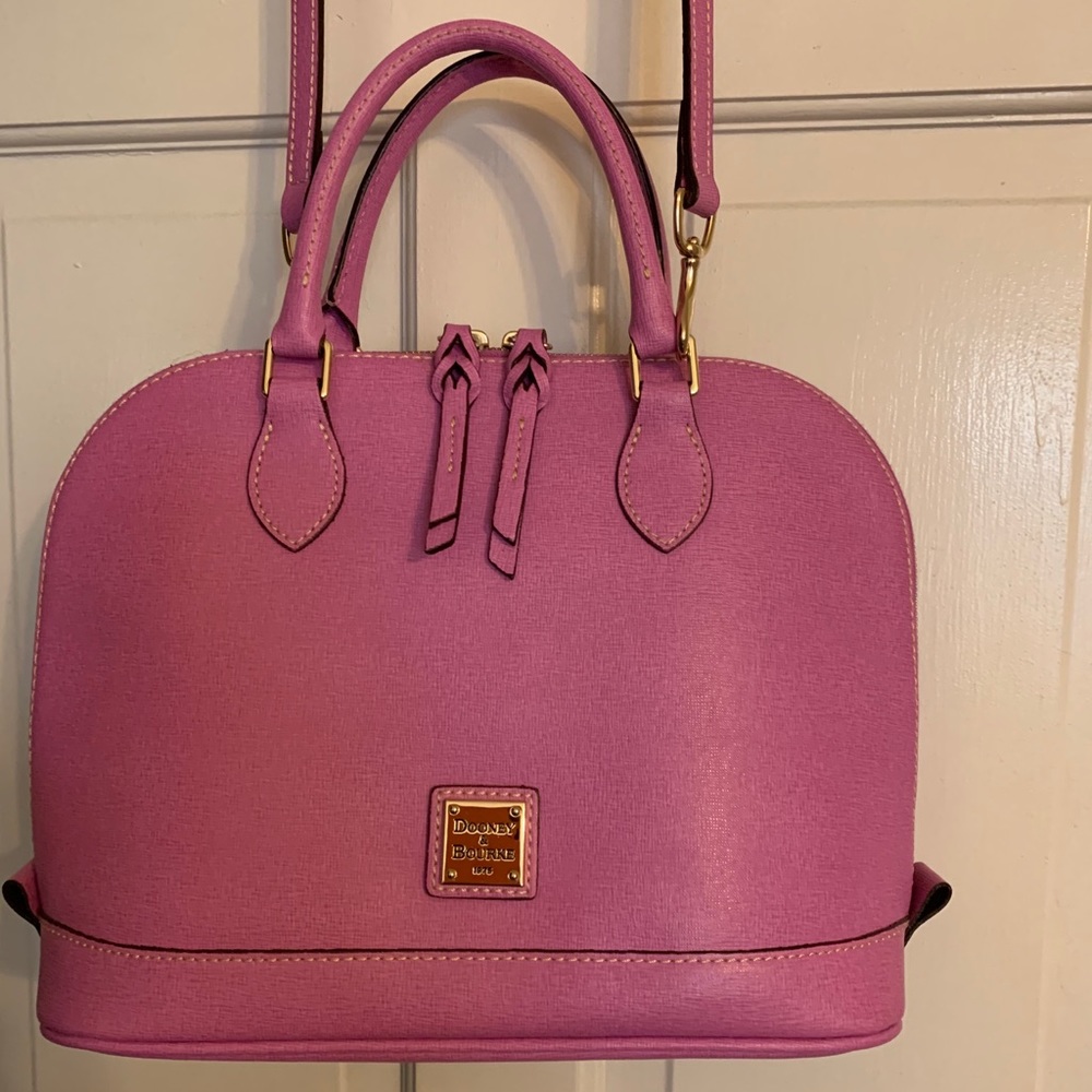 Dooney & Bourke Saffiano Zip Satchel